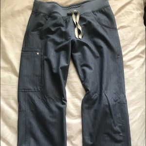 Figs S/T Kade Heather Denim Scrub Pants